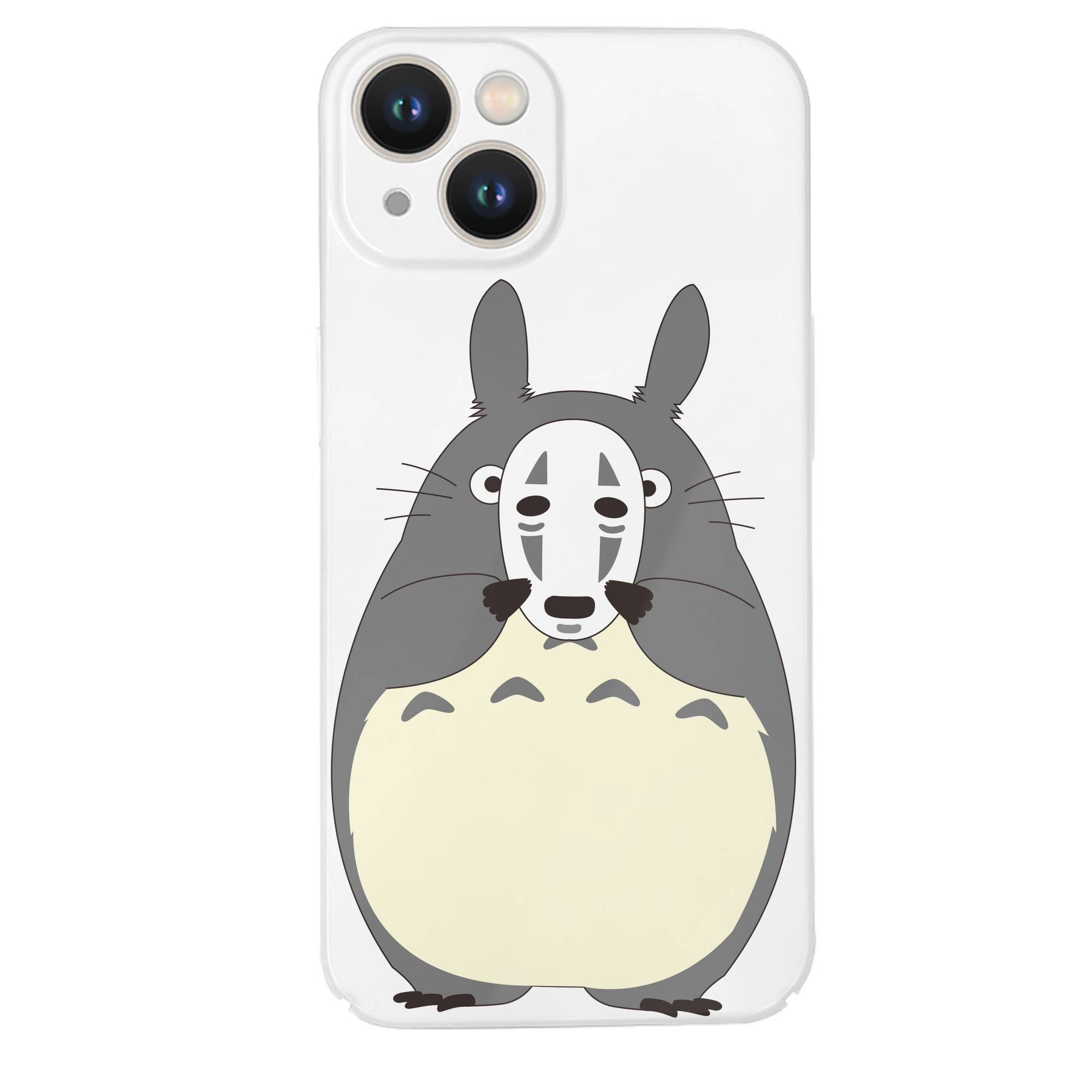 （画像用） となりのトトロ 草壁メイ 草壁サツキ My Neighbor Totoro Satsuki Kusakabe Mei Kusakabe 【iPhone 14シリーズ対応】ハードケース
